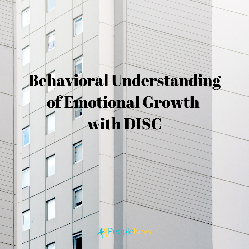Behavioral Understanding of Emotional Growth with DISC